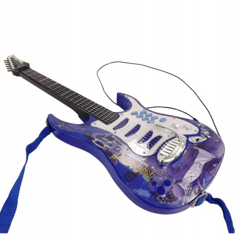 DUŻA GITARA ELEKTRYCZNA WZMACNIACZ MIKROFON 8010 N DUŻA GITARA ELEKTRYCZNA WZMACNIACZ MIKROFON 8010 N
