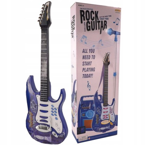 DUŻA GITARA ELEKTRYCZNA WZMACNIACZ MIKROFON 8010 N DUŻA GITARA ELEKTRYCZNA WZMACNIACZ MIKROFON 8010 N