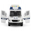 AUTO RADIOWÓZ POLICJA OTWIERANE DRZWI 1:16 WY590BP