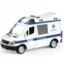 AUTO RADIOWÓZ POLICJA OTWIERANE DRZWI 1:16 WY590BP