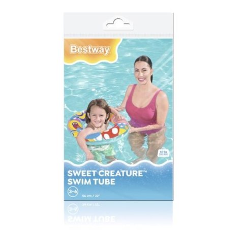 BESTWAY KOŁO DMUCHANE DO PŁYWANIA 56CM 36013 P BESTWAY KOŁO DMUCHANE DO PŁYWANIA 56CM 36013 P