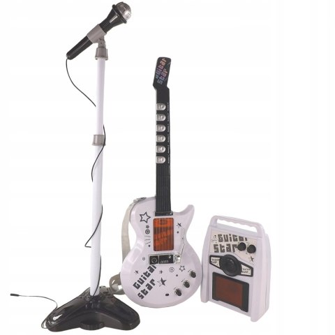BEZPRZEWODOWA GITARA ZE WZMACNIACZEM, MIKROFON 9010 BEZPRZEWODOWA GITARA ZE WZMACNIACZEM, MIKROFON 9010