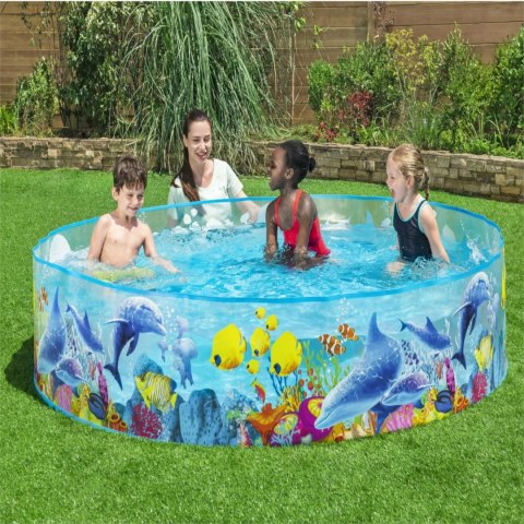BESTWAY BASEN ROZPOROWY DLA DZIECI 244X46CM 55031 BESTWAY BASEN ROZPOROWY DLA DZIECI 244X46CM 55031