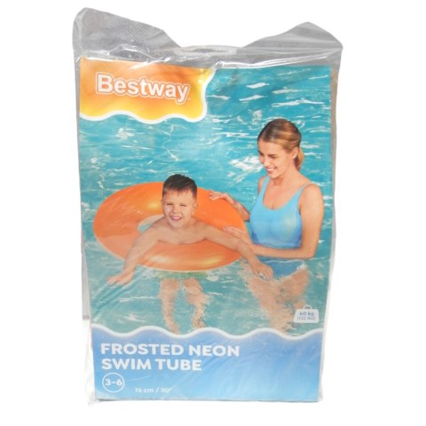 BESTWAY KÓŁKO KOŁO DMUCHANE 76CM NEON 36024 P BESTWAY KÓŁKO KOŁO DMUCHANE 76CM NEON 36024 P