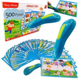 CLEMENTONI MÓWIĄCE PIÓRO 500 PYTAŃ PRZEDSZKOLAKA
