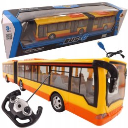 DUŻY AUTOBUS PRZEGUBOWY ZDALNIE STEROWANY 44CM676A