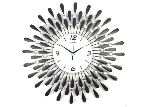 DUŻY NOWOCZESNY METALOWY ELEGANCKI ZEGAR 1301 DUŻY NOWOCZESNY METALOWY ELEGANCKI ZEGAR 1301