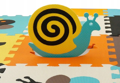 GRUBE PUZZLE PIANKOWE MATA EVA 9 SZT ZWIERZĄTKA 38 GRUBE PUZZLE PIANKOWE MATA EVA 9 SZT ZWIERZĄTKA 38