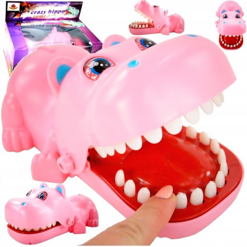 GRA ZRĘCZNOŚCIOWA SZALONY HIPCIO CHORY ZĄBEK U DENTYSTY HT247-2R GRA ZRĘCZNOŚCIOWA SZALONY HIPCIO CHORY ZĄBEK U DENTYSTY HT247-2R