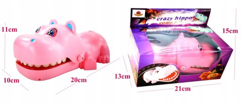 GRA ZRĘCZNOŚCIOWA SZALONY HIPCIO CHORY ZĄBEK U DENTYSTY HT247-2R GRA ZRĘCZNOŚCIOWA SZALONY HIPCIO CHORY ZĄBEK U DENTYSTY HT247-2R