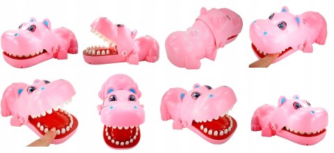 GRA ZRĘCZNOŚCIOWA SZALONY HIPCIO CHORY ZĄBEK U DENTYSTY HT247-2R GRA ZRĘCZNOŚCIOWA SZALONY HIPCIO CHORY ZĄBEK U DENTYSTY HT247-2R