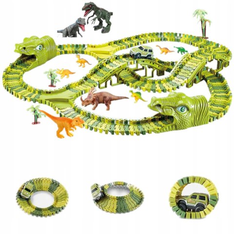 OGROMNY TOR SAMOCHODOWY 360CM DINOZAUR 240EL 256A OGROMNY TOR SAMOCHODOWY 360CM DINOZAUR 240EL 256A