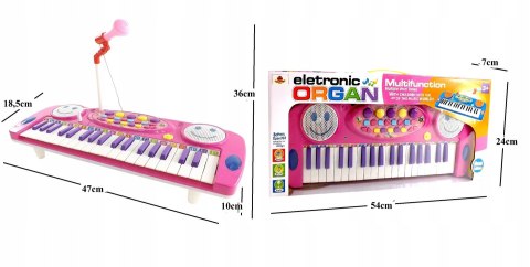 ORGANY Z MIKROFONEM 37 KLAWISZY NAGRYWANIE 3702 R ORGANY Z MIKROFONEM 37 KLAWISZY NAGRYWANIE 3702 R