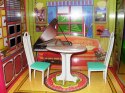 WIELKI DOMEK DLA LALEK + MEBELKI 6 POKOI 6983