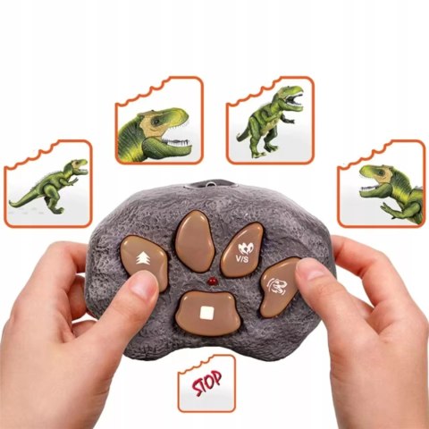 Dinozaur Tyrannosaurus Rex zdalnie sterowany pilot dźwięki świtała 5181 Dinozaur Tyrannosaurus Rex zdalnie sterowany pilot dźwięki świtała 5181