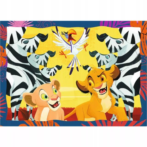 Puzzle 4w1Król Lew Disney Odważny król lew 4+ Trefl 34653 Puzzle 4w1Król Lew Disney Odważny król lew 4+ Trefl 34653
