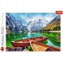 Puzzle Jezioro Braies Włochy 500 elementów Trefl 37486