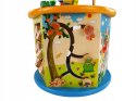 DREWNIANA DUŻA KOSTKA EDUKACYJNA 8W1 - YDL-136
