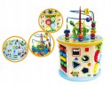 DREWNIANA DUŻA KOSTKA EDUKACYJNA 8W1 - YDL-136
