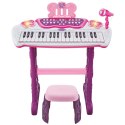 KEYBOARD DLA DZIECI ORGANY MIKROFON PIANINO 883BR