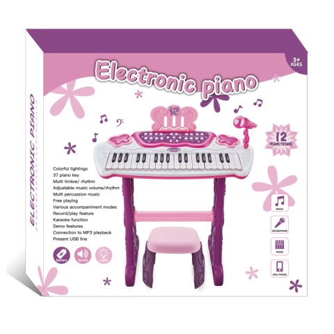 KEYBOARD DLA DZIECI ORGANY MIKROFON PIANINO 883BR KEYBOARD DLA DZIECI ORGANY MIKROFON PIANINO 883BR