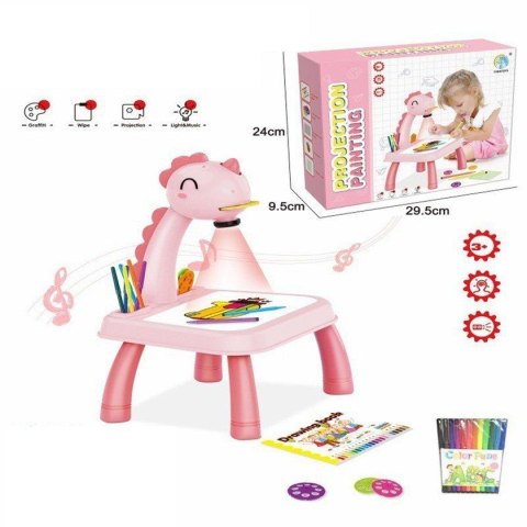 PROJEKTOR DO RYSOWANIA NÓŻKI DINOZAUR MUZYKA 7AR PROJEKTOR DO RYSOWANIA NÓŻKI DINOZAUR MUZYKA 7AR