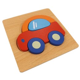 PUZZLE DREWNIANE EDUKACYJNE KLOCKI DLA DZIECI 15-15A