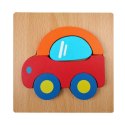 PUZZLE DREWNIANE EDUKACYJNE KLOCKI DLA DZIECI 15-15A