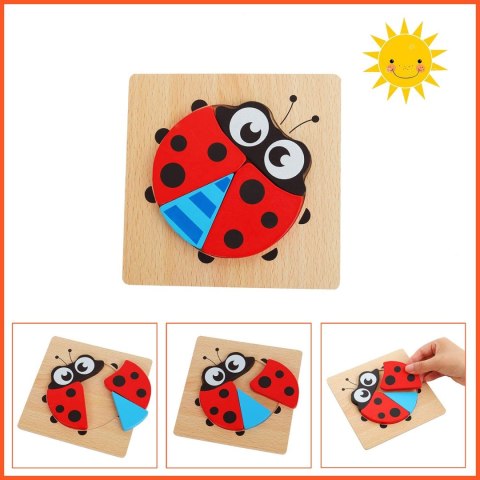 PUZZLE DREWNIANE EDUKACYJNE KLOCKI DLA DZIECI 15-15B PUZZLE DREWNIANE EDUKACYJNE KLOCKI DLA DZIECI 15-15B