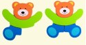 PUZZLE DREWNIANE EDUKACYJNE KLOCKI DLA DZIECI 15-15M