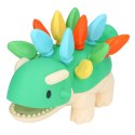 SORTER UKŁADANKA DINOZAUR MONTESSORI KOLORY S2055A
