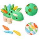 SORTER UKŁADANKA DINOZAUR MONTESSORI KOLORY S2055A