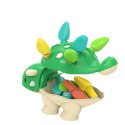 SORTER UKŁADANKA DINOZAUR MONTESSORI KOLORY S2055A