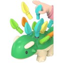 SORTER UKŁADANKA DINOZAUR MONTESSORI KOLORY S2055A