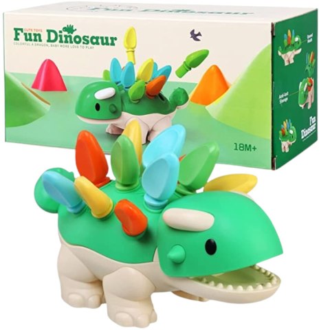 SORTER UKŁADANKA DINOZAUR MONTESSORI KOLORY S2055A SORTER UKŁADANKA DINOZAUR MONTESSORI KOLORY S2055A