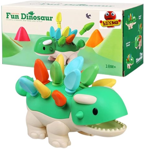 SORTER UKŁADANKA DINOZAUR MONTESSORI KOLORY S2055A SORTER UKŁADANKA DINOZAUR MONTESSORI KOLORY S2055A