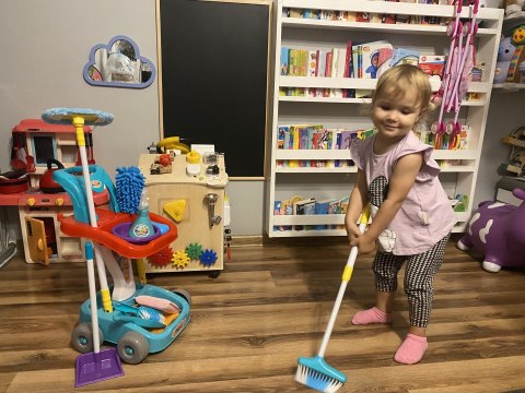 ZESTAW DO SPRZĄTANIA DLA DZIECI TELESKOPOWE KIJE 9 ZESTAW DO SPRZĄTANIA DLA DZIECI TELESKOPOWE KIJE 9