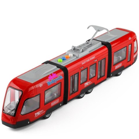 DUŻY TRAMWAJ DŹWIĘKI ŚWIATŁA NA BATERIE 930AC DUŻY TRAMWAJ DŹWIĘKI ŚWIATŁA NA BATERIE 930AC