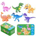 MOJE PIERWSZE PUZZLE DINOZAURY PUSZKA 27 SZT. 1777