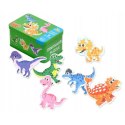 MOJE PIERWSZE PUZZLE DINOZAURY PUSZKA 27 SZT. 1777