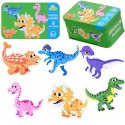 MOJE PIERWSZE PUZZLE DINOZAURY PUSZKA 27 SZT. 1777