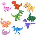 MOJE PIERWSZE PUZZLE DINOZAURY PUSZKA 27 SZT. 1777