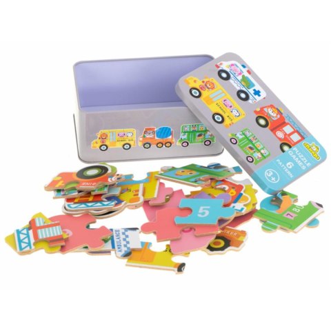MOJE PIERWSZE PUZZLE POJAZDY SŁUŻBOWE 30 SZT. 1768 MOJE PIERWSZE PUZZLE POJAZDY SŁUŻBOWE 30 SZT. 1768
