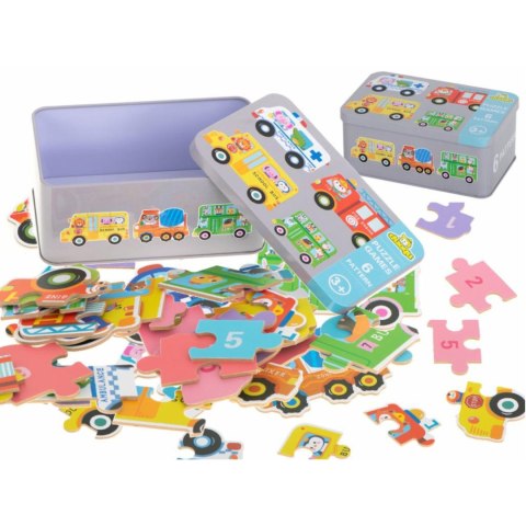 MOJE PIERWSZE PUZZLE POJAZDY SŁUŻBOWE 30 SZT. 1768 MOJE PIERWSZE PUZZLE POJAZDY SŁUŻBOWE 30 SZT. 1768