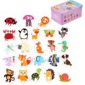 MOJE PIERWSZE PUZZLE ZWIERZĘTA PUSZKA 48 SZT. 1817
