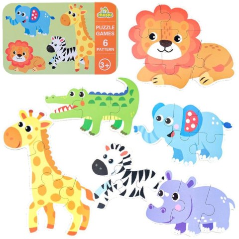 MOJE PIERWSZE PUZZLE ZWIERZĘTA SAFARI 25 SZT. 1767 MOJE PIERWSZE PUZZLE ZWIERZĘTA SAFARI 25 SZT. 1767