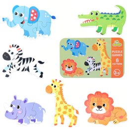 MOJE PIERWSZE PUZZLE ZWIERZĘTA SAFARI 25 SZT. 1767