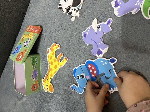 MOJE PIERWSZE PUZZLE ZWIERZĘTA SAFARI 25 SZT. 1767 MOJE PIERWSZE PUZZLE ZWIERZĘTA SAFARI 25 SZT. 1767