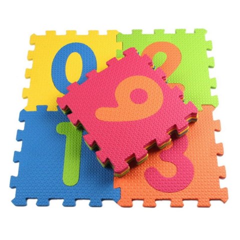 PUZZLE PIANKOWE MATA EVA 10 SZT LICZBY CB-102 PUZZLE PIANKOWE MATA EVA 10 SZT LICZBY CB-102