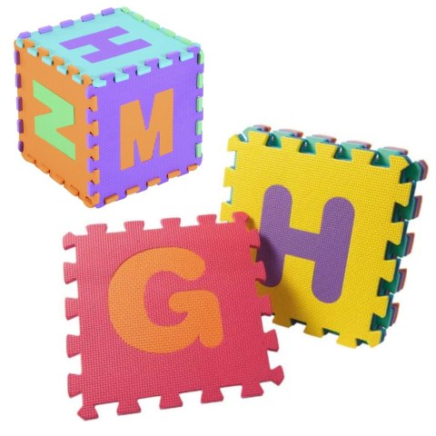 PUZZLE PIANKOWE MATA EVA 10 SZT LITERY CB-101 PUZZLE PIANKOWE MATA EVA 10 SZT LITERY CB-101